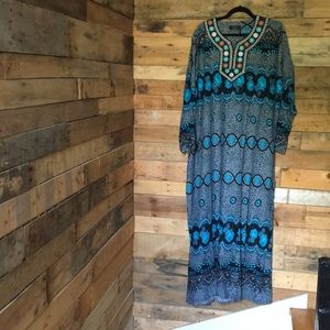 Never Been Worn Long Sleeve Boho Dress